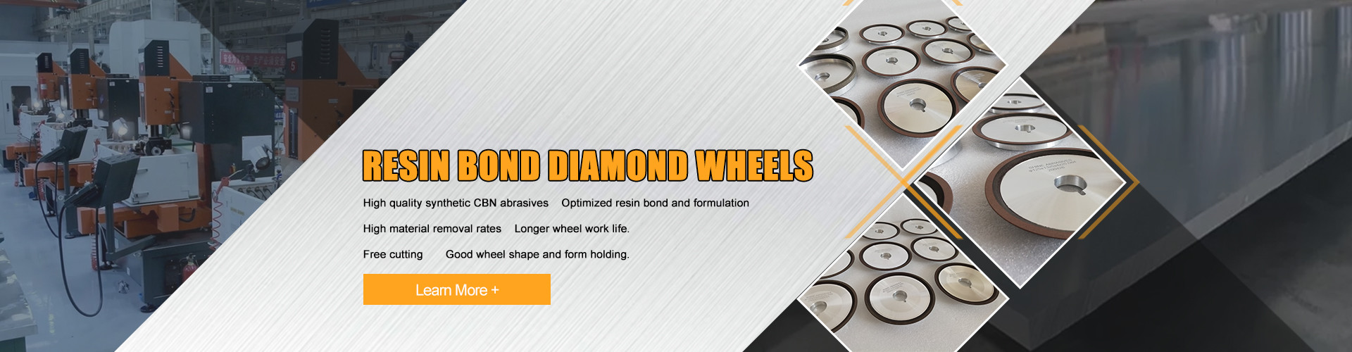 qualité Roues de diamants à liaison de résine usine