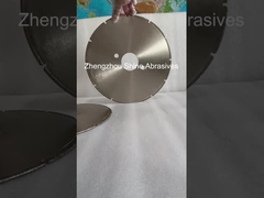 Meule diamantée électroplaquée 300mm pour le meulage et la coupe de fonte