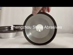 Meule diamantée CBN à liant résine 11V9 pour le meulage grossier de pierres précieuses