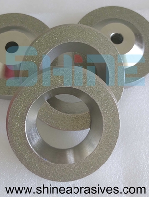 La pierre gemme d'abrasifs d'éclat a plaqué les outils 40#~600# de Diamond Grinding Wheel For Carbide