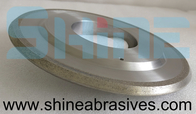 Brillez le meulage de profil de petit pain de Diamond Wheels For Tungsten Carbide de lien en métal d'abrasifs