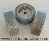 25 mm de diamètre Diamant brillant Abrasifs Liens métalliques Roue de meulage Obstruction