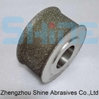Profil d'arête roues de diamant électroplatées roue de profilage de meulage pour le marbre