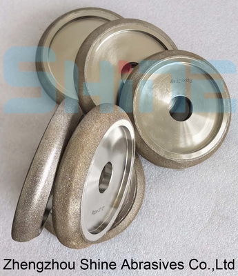 Rodeau de broyage CBN électroplaqué de 203 mm pour l'affûtage de lames de scie à bande
