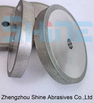 Roue de meulage de diamants plats électroplatée pour le meulage du verre au carbure de tungstène