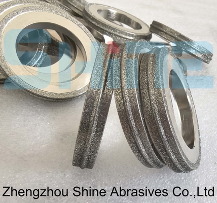 Roue de meulage de diamants CBN électroplatée pour les lames de tronçonneuse de travail du bois