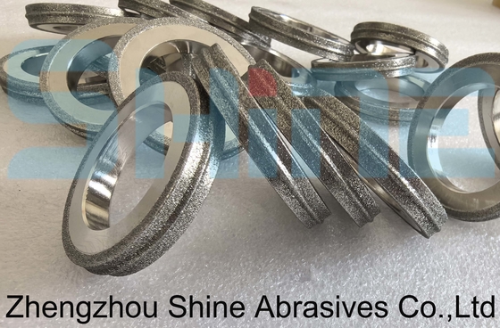 Roue de meulage de diamants CBN électroplatée pour les lames de tronçonneuse de travail du bois