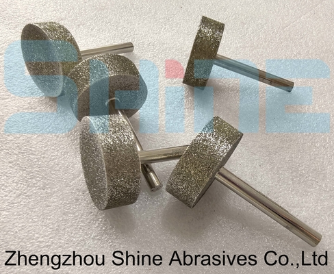 Tête de meulage OEM Aiguille de meulage cylindrique revêtue de diamant