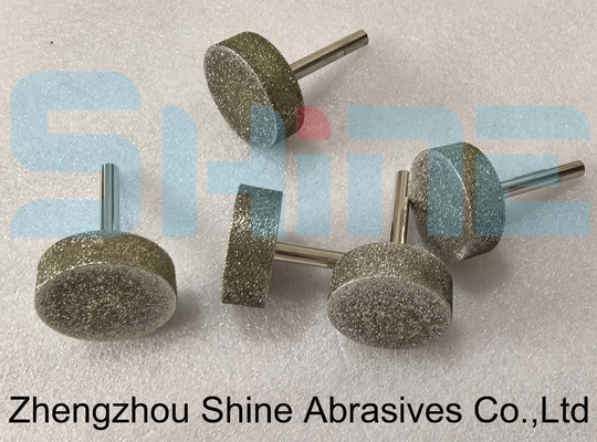 Tête de meulage OEM Aiguille de meulage cylindrique revêtue de diamant