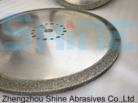 Lames de scie à bande roue d'affûtage électroplaté diamant commun véritable broyage