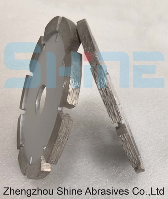 Disque de coupe de diamant de 125 mm de béton au point de frappe de la lame de scie soudés au laser