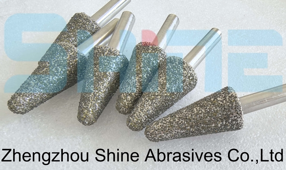 Outils de sculpture de diamants électroplatés pour le marbre et le granit