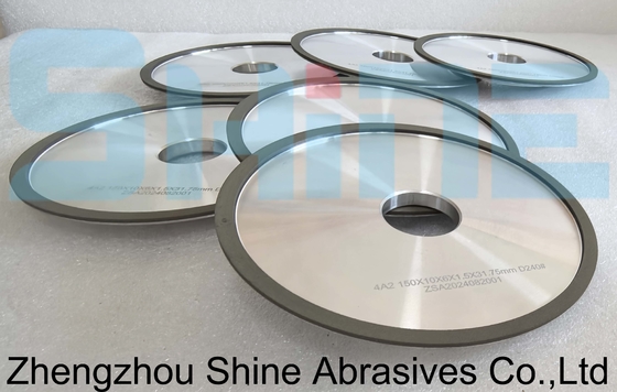 ODM 150 mm 4A2 roue de liaison en résine D240 Grit pour les scies circulaires au carbure
