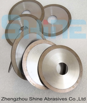 1A1R Roues de découpe de diamants à liaison de résine Disques de découpe pour carbure