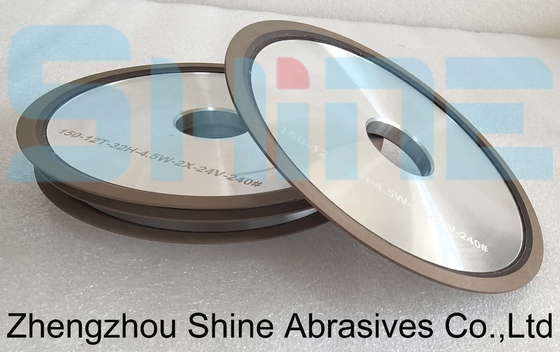 Roues de meulage diamantées et CBN pour le meulage de face de scie circulaire 4V2