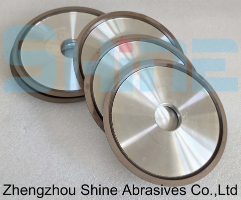 Roues de meulage diamantées et CBN pour le meulage de face de scie circulaire 4V2