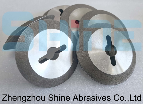 1V1 roue diamantée roues de meulage de verre pour machine de bordure de verre