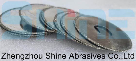 Disque de coupe à diamants de 60 mm 1F1 à haute tolérance pour les plastiques renforcés coupés