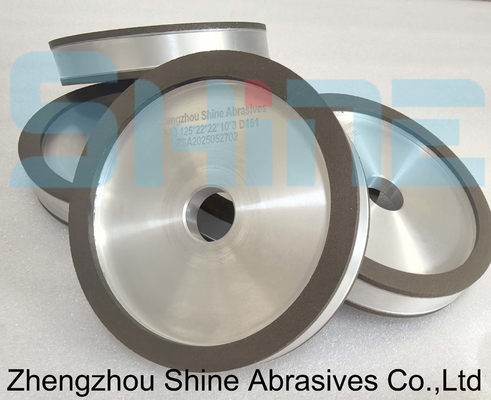 Résine de liaison 125 mm 9A3 roue de diamant pour le meulage de surface de revêtement de carbure