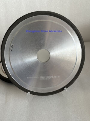 1F1 Roue diamantée à liaison de résine pour outils au carbure Profil rayon et broyage de précision