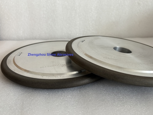 1F1 Roue diamantée à liaison de résine pour outils au carbure Profil rayon et broyage de précision