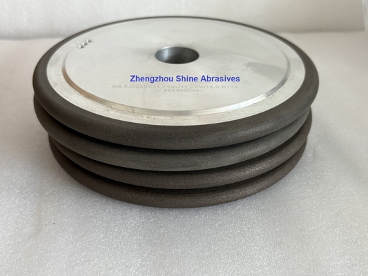 1F1 Roue diamantée à liaison de résine pour outils au carbure Profil rayon et broyage de précision