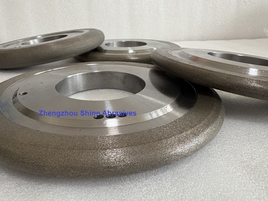 200mm 14F1 metal bond diamond wheel for carbide roll grinding or profile.
