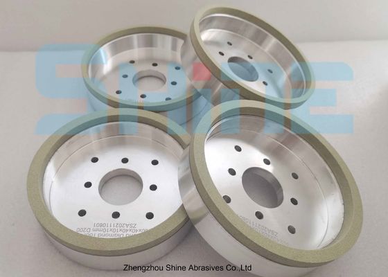Super finition vitrifiée roues de liaison 150 mm 6 pouces roue de meulage cbn