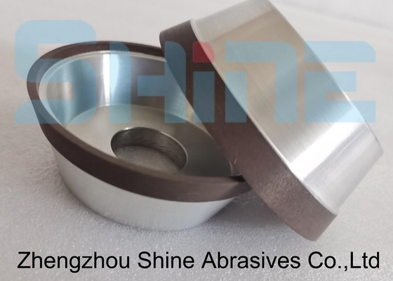 100 mm 11V9-70° roues de tasse en diamant en résine pour l'affûtage du carbure