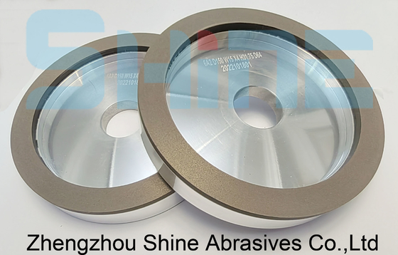 6'' Résine de liaison 6A2 roue de coupe de diamant pour le broyage des outils de carbure