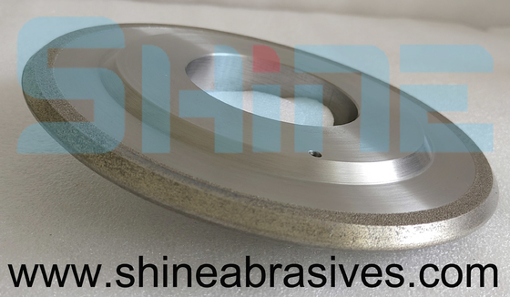Brillez le meulage de profil de petit pain de Diamond Wheels For Tungsten Carbide de lien en métal d'abrasifs