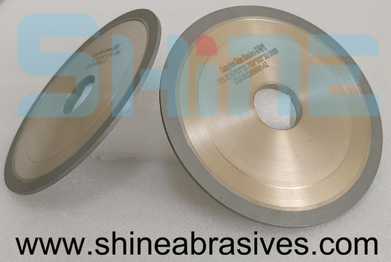 Poussière abrasive cylindrique de la meule 100m/S 80-400# de commande numérique par ordinateur d'angle de soulagement