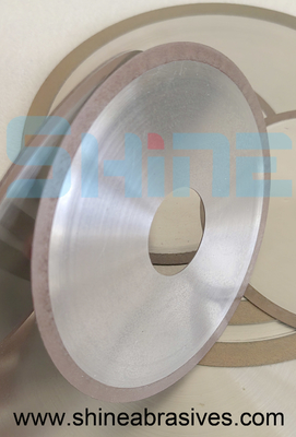 100 mm 1A1R roue de coupe de diamants en résine pour le quartz de verre au carbure