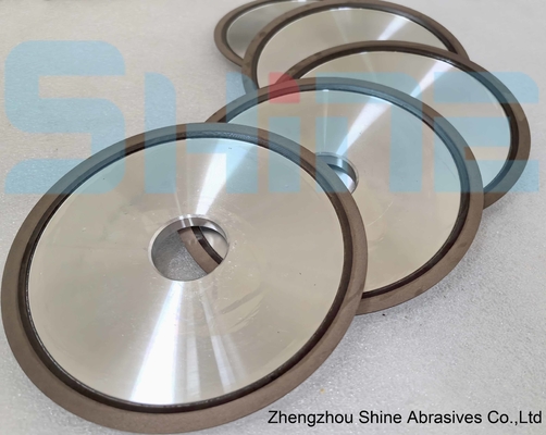 Disque en forme de résine de liaison de diamant meuleuse pour PCBN outils de coupe