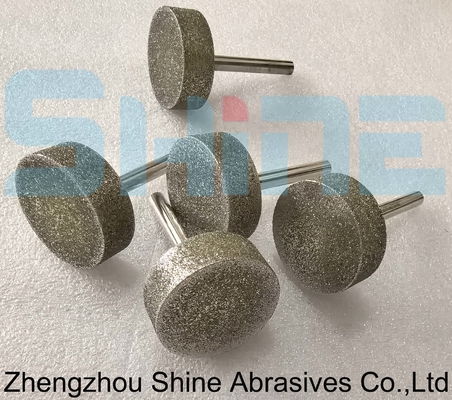 Tête de meulage OEM Aiguille de meulage cylindrique revêtue de diamant