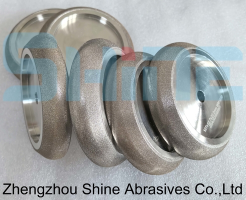127 mm CBN électroplaqué meuleuse pour l'affûtage de lame de scie à bande 10/30