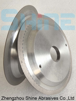Roue de liaison métallique de 100 mm 14A1 pour la fente et la découpe de céramiques