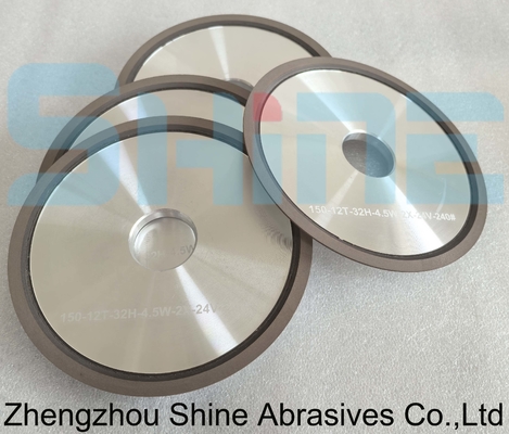 Roues de meulage diamantées et CBN pour le meulage de face de scie circulaire 4V2