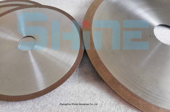 D126 1A1R Roues de diamant 125 mm 150 mm Roue de meulage de carbure de diamant