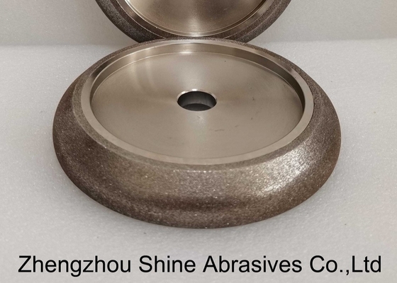 ISO 127mm CBN roue d'affûtage en liaison électroplatée pour usines
