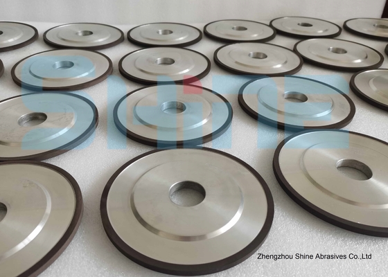 14A1 Roue de meulage de liaisons de résine Outils de carbure Roue d'affûtage de diamants 5 pouces