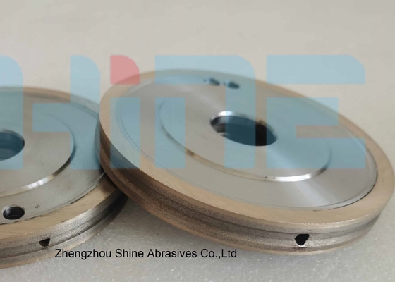 ISO 1F1 Lien métallique 8 pouces roue de meulage en aluminium