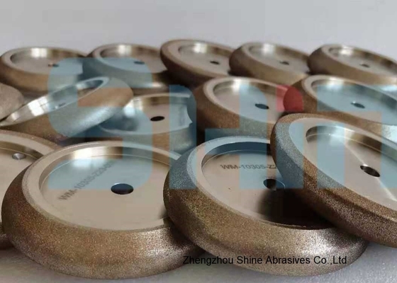 5 pouces 127 mm CBN électroplaté roue d'affûtage pour les lames de scie à bande de moulin à bois