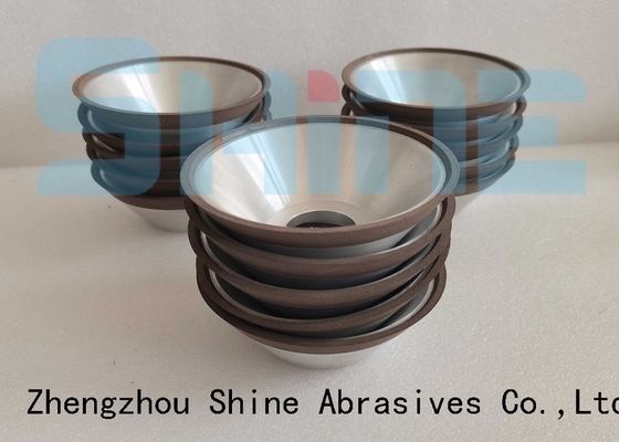 4.5' 'Résine Bond Diamant meuleuses 11V9 en forme de tasse de flamme