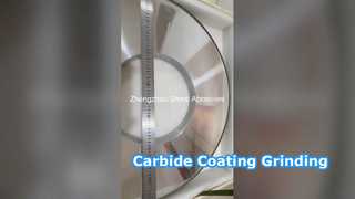 Shine Abarsives 1A1 grandes meules diamantées pour le meulage de surface de revêtement en carbure