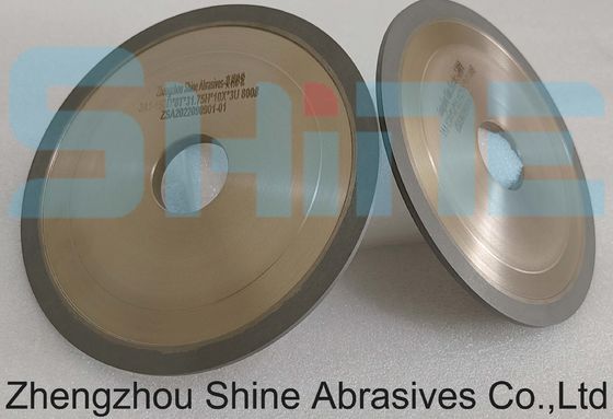 Roues CNC à diamants pour couper les alliages de carbure de tungstène et de quartz