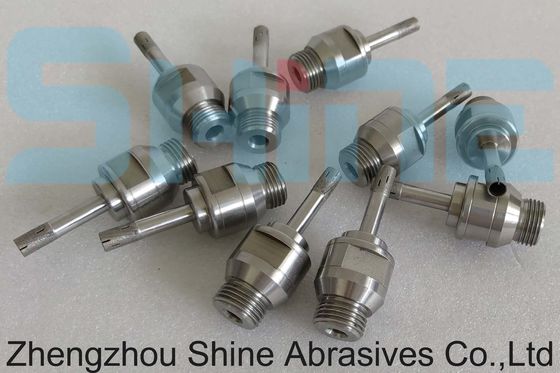 Bits de forage en verre de marbre outils diamantés trous de scie à vide forages brasés