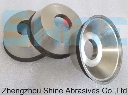 11V9 CNC Hybrid Bond Diamond Wheel pour la production d'outils au carbure