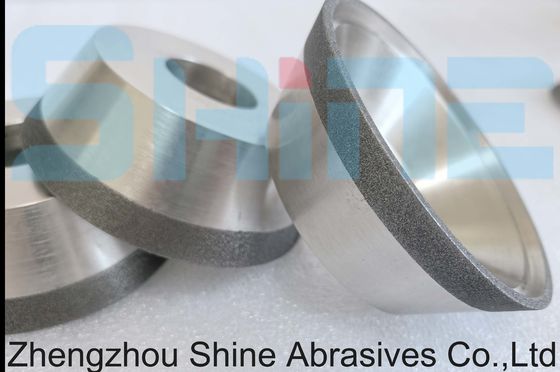 11V9 CNC Hybrid Bond Diamond Wheel pour la production d'outils au carbure