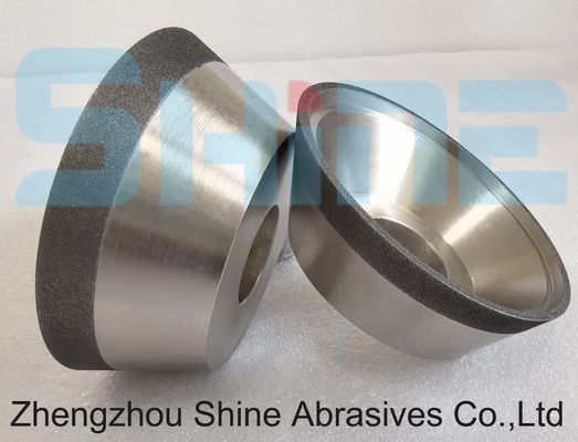 75 mm 11V9 Résine de liaison CBN / Diamond meuleuse pour le meulage d'outils CNC